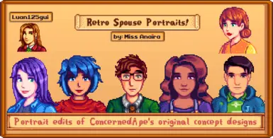 Retro Spouse Portraits