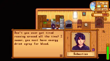 Sebastian - Marriage Dialogue