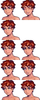 GUMI's Character portraits