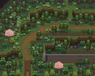 Entrance to Laelia Glade