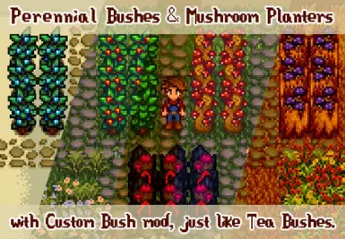 Vanilla Forage Crops and Bushes at Stardew Valley Nexus - Mods and ...