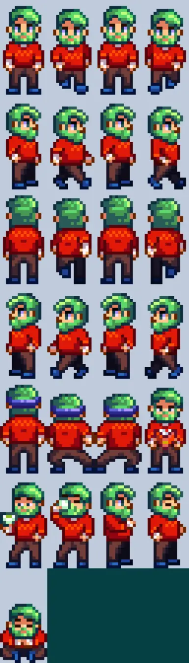 Winter sprites
