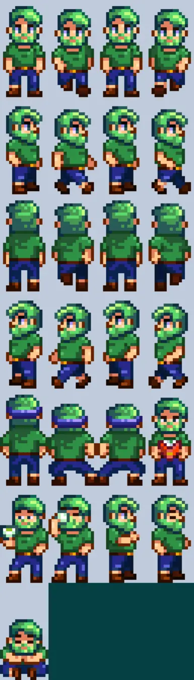 Town sprites