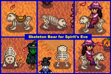 Skeleton Bear