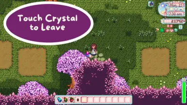 Crystal Exit Warp