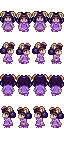 Sprites of Jas without her bow