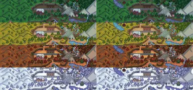 Vanilla Season Map without and with Aspen