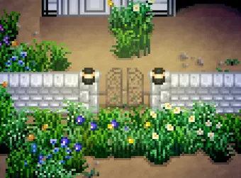 works on fences!