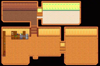 Farmhouse Second Upgrade: This interior is available with any regular PIF/Dimension Door