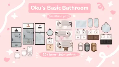 Oku's Basic Bathroom Furniture - AT