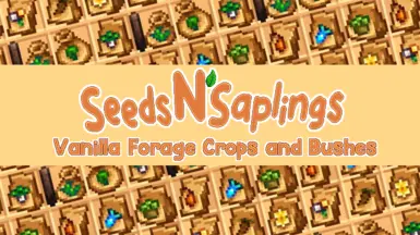 Seeds N' Saplings - Vanilla Forage Crops