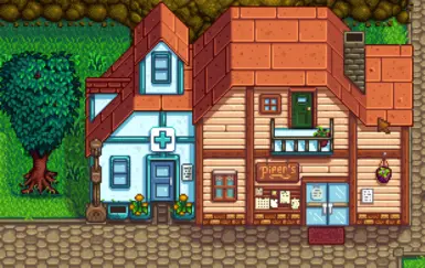 Store Front in the Spring