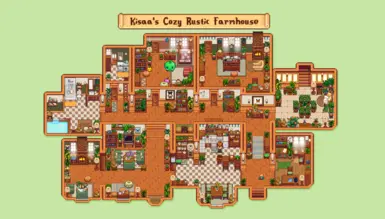 (CR) Kisaa's Cozy Rustic Farmhouse