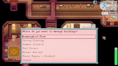 Build from Robins After Unlocking Other Areas!