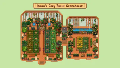 (CR) Kisaa's Cozy Rustic Greenhouse