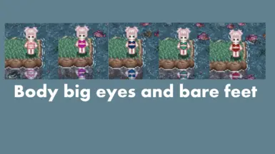Swimsuit changes color at will