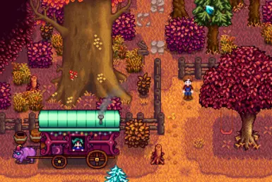 Path to Leif's home - fall