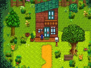 Leif's home - summer