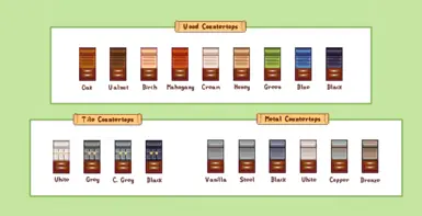 Config - Countertop Colors