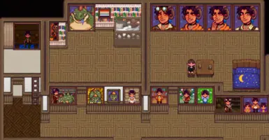 yes the portrait paintings are *big*