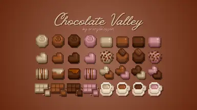 Item Bags for Chocolate Valley