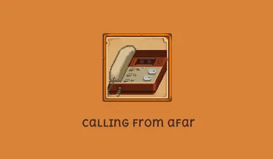 Calling from afar (Phone Call from Parents)