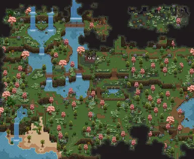 Spring (Earthy Recolor, Simple Foliage, Gwen's Medieval Buildings)