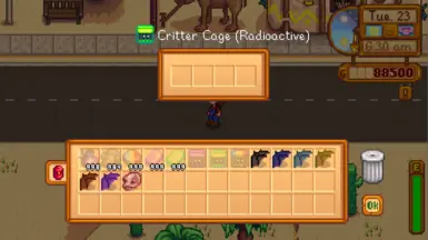Critter Cage (Radioactive), 4 slots