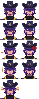 9 Expressions Portrait