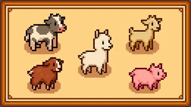 Elle's New Barn Animals