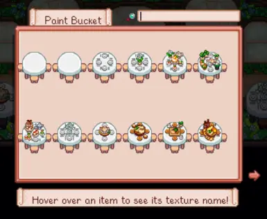 Birch Retextures in AT Menu Example