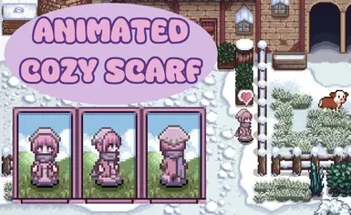 Animated Cozy Scarf for Fashion Sense