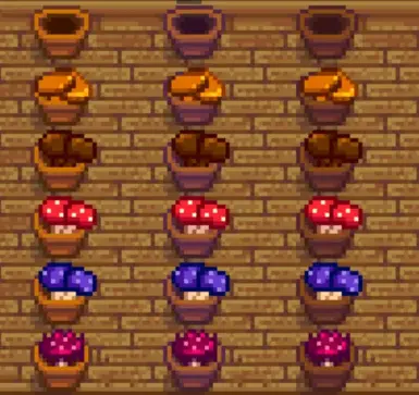 (CP) Potted Mushrooms