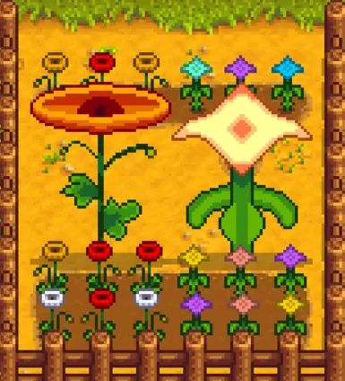 OrchidCourage style summer flowers