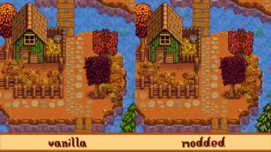 subtle reductions in contrast for some tree types (see gif in description)