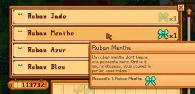 Aller chez souris chapeau pour pouvoir porter les rubans et lunettes que vous trouverez dans les coffres