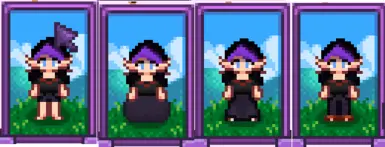 a variety of pants and skirts!