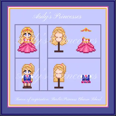 Asily's Barbie of Princess Charm School