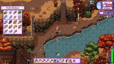What a modded Fish Helper mid-save might look like!