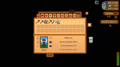 Daily luck override with luck level bonus (rings)