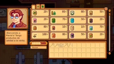 Compact Searchable Shop Menu - Latino