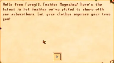 Receive Clothes in the Mail!