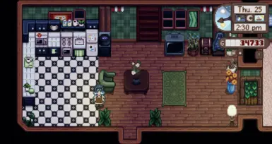 Vanilla Kitchen in the first upgrade, it's fine but I need SPACE