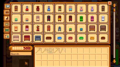 Compact Searchable Shop Menu - Russian
