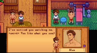 Sexy Alex Muscular Sprite At Stardew Valley Nexus Mods And Community