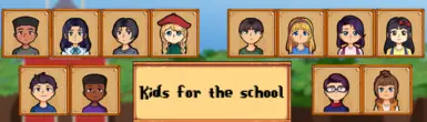 (CP) Dacar Kids for the School anime style portraits