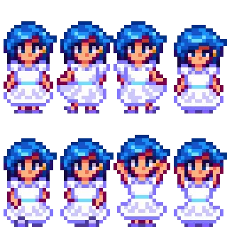 Emily flower dance sprites
