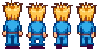 Sam flower dance sprites