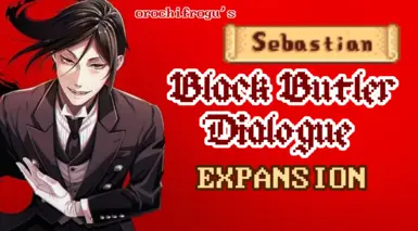 Sebastian Black Butler Dialogue Expansion