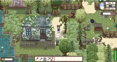 House in summer